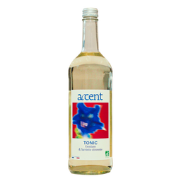 Boisson pétillante tonic gentiane sarriette citronnée bio