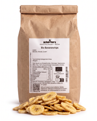 Bio Bananenchips 500 g