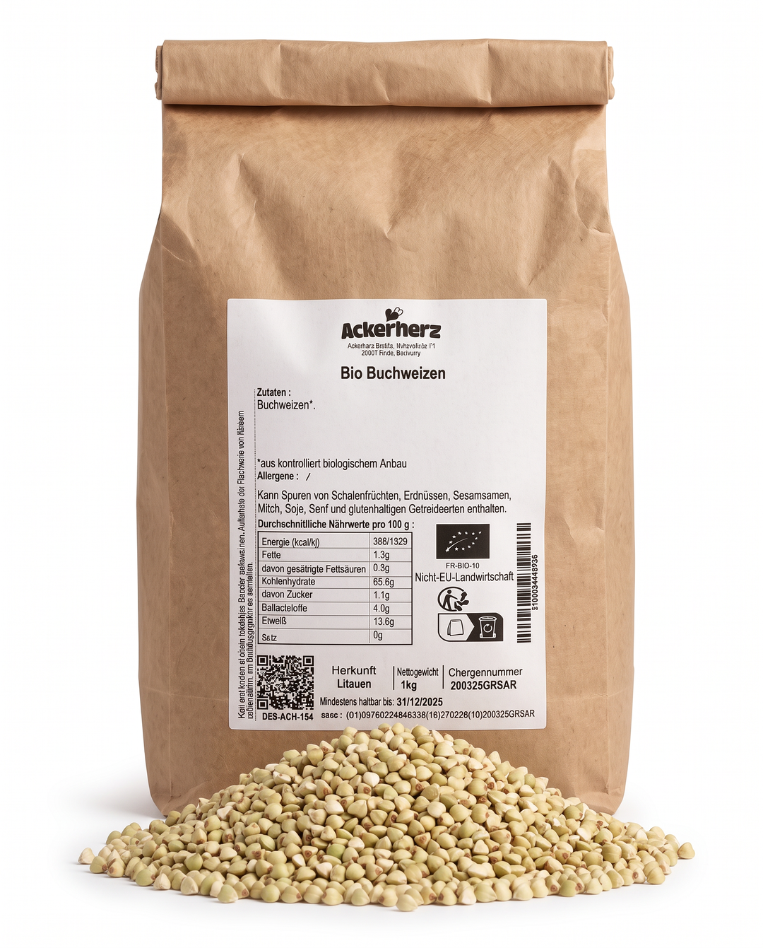 Bio Buchweizen 1 kg