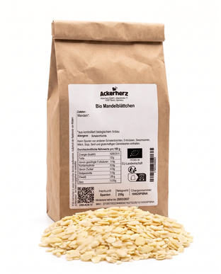 Bio Mandelblättchen 250 g