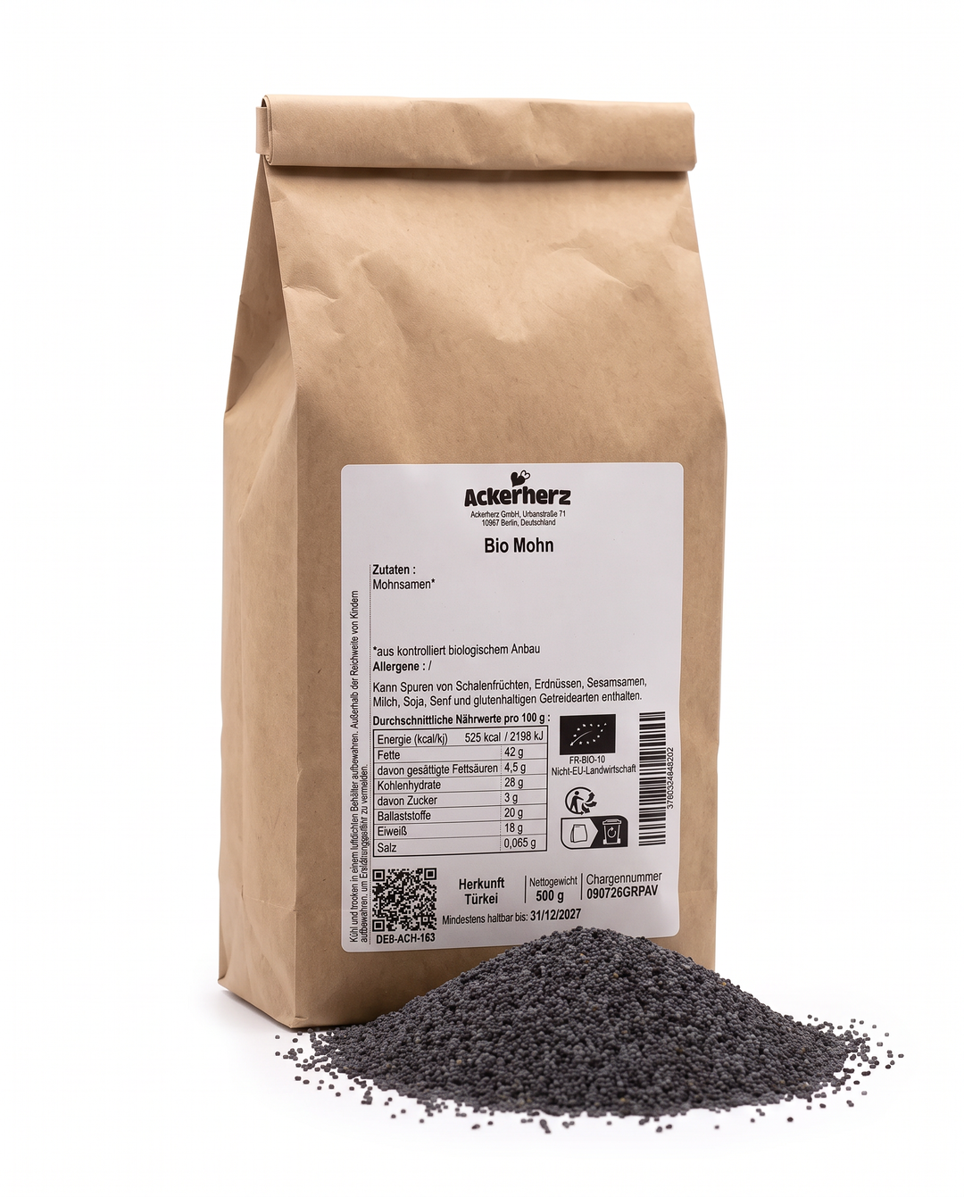 Bio Mohn 500 g