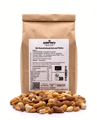 Bio Nussmischung Salz & Pfeffer 250 g