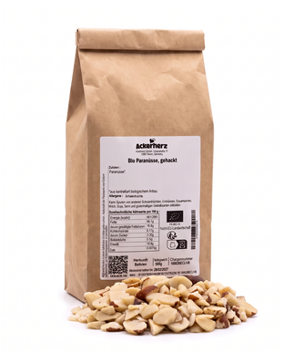 Bio Paranüsse, gehackt 500 g