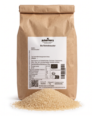 Bio Rohrohrzucker 1 kg