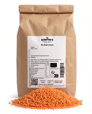 Bio Rote Linsen 1 kg