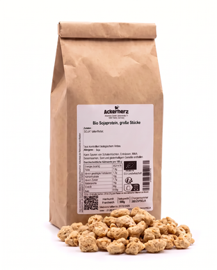 Bio Sojaprotein Schnetzel, grob 500 g