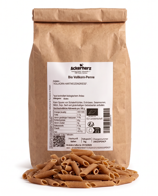 Bio Vollkorn-Penne 1 kg
