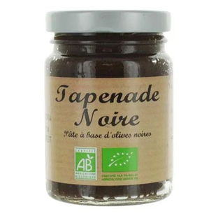 Tapenade d'olives noires bio