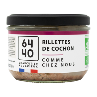 Rillettes de Porc Conserve Bio