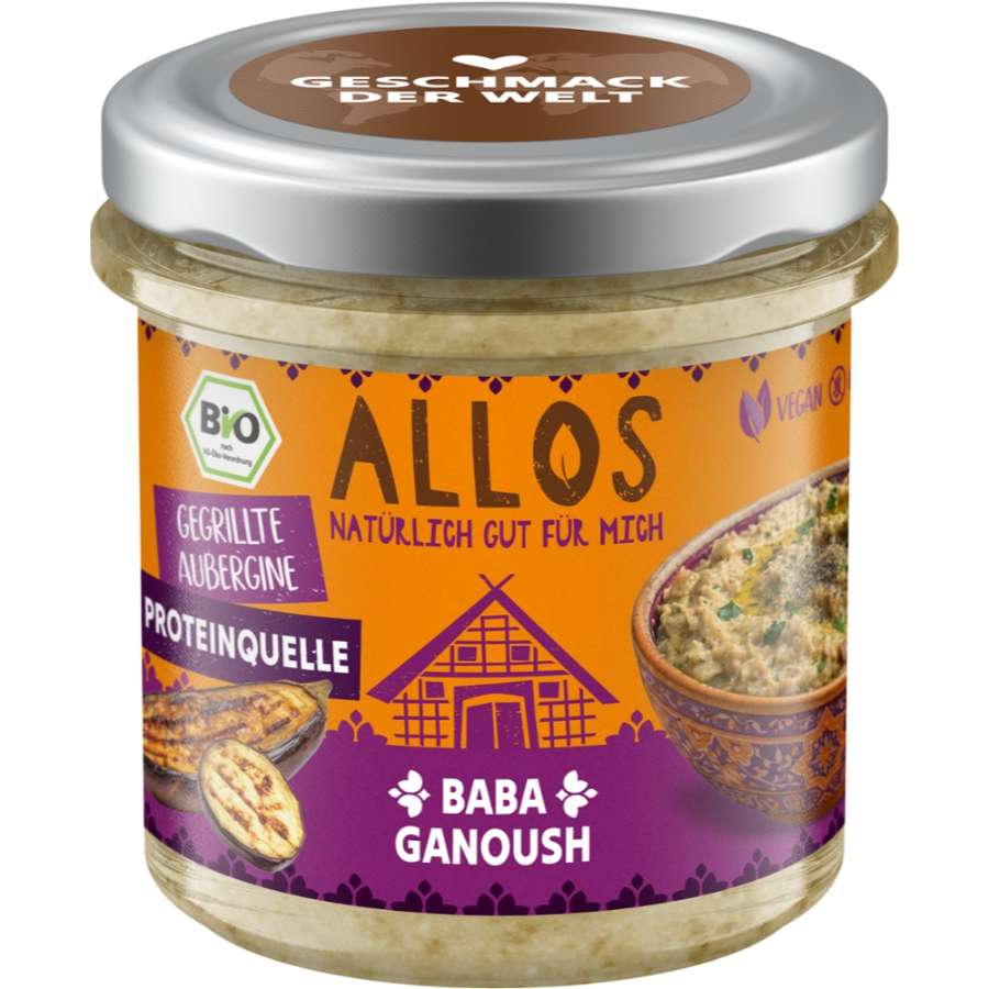 Bio Brotaufstrich Baba Ganoush