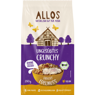 Bio Crunchy Frucht-Edelnuss ungesüßt