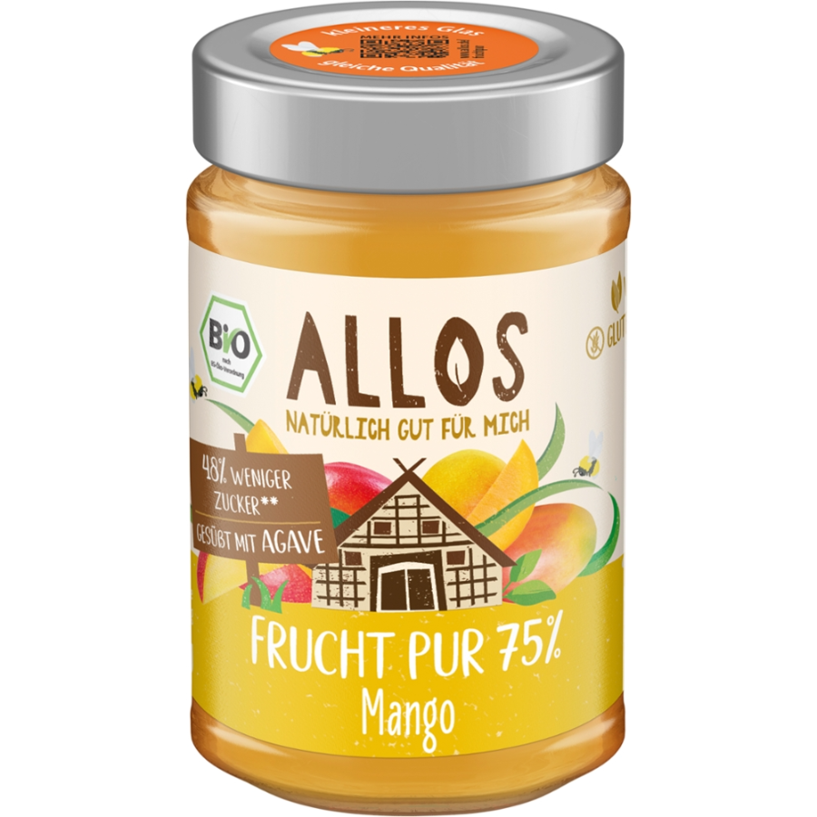 Bio Frucht Pur 75% Mango
