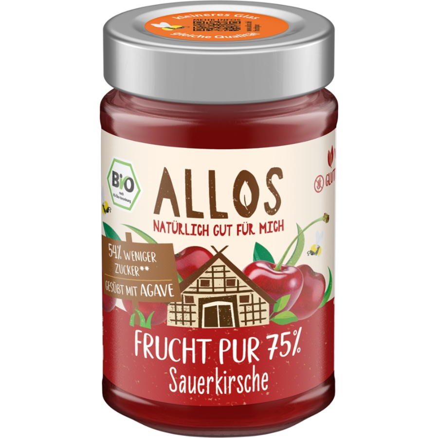 Bio Frucht Pur 75% Sauerkirsche