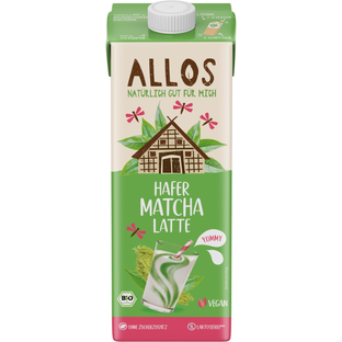 Bio Hafer Matcha Latte