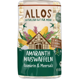 Bio Amaranth-Maiswaffeln Rosmarin & Meersalz