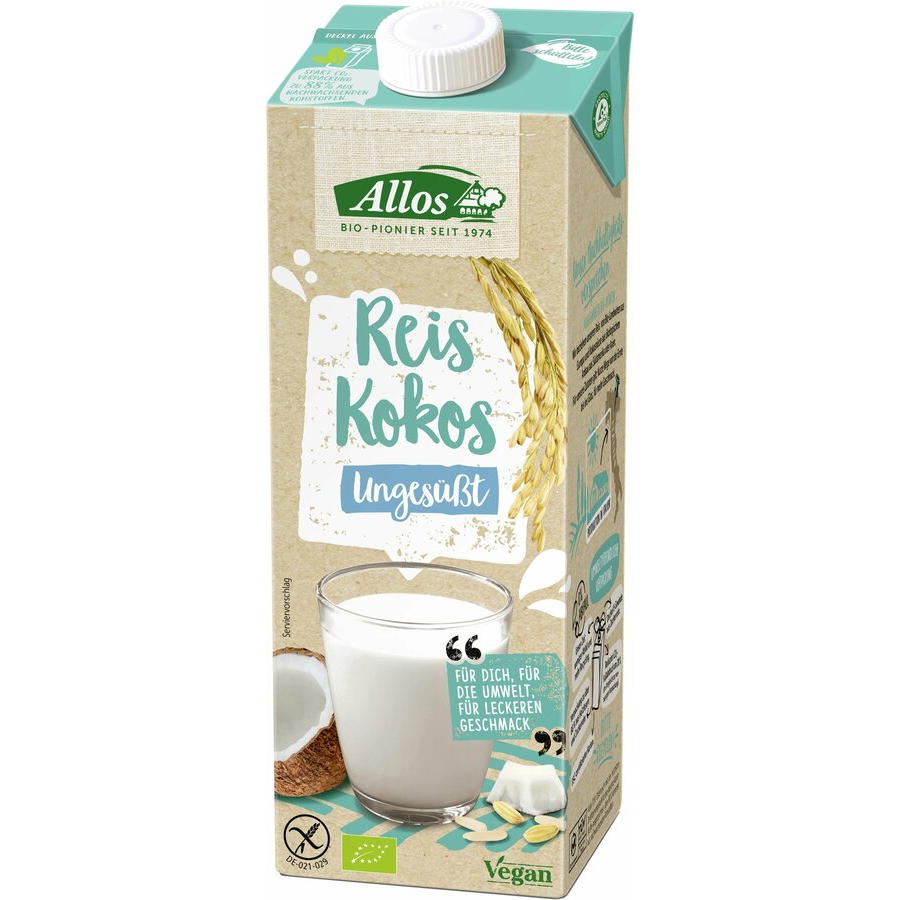 Bio Reis-Kokos Drink ungesüßt