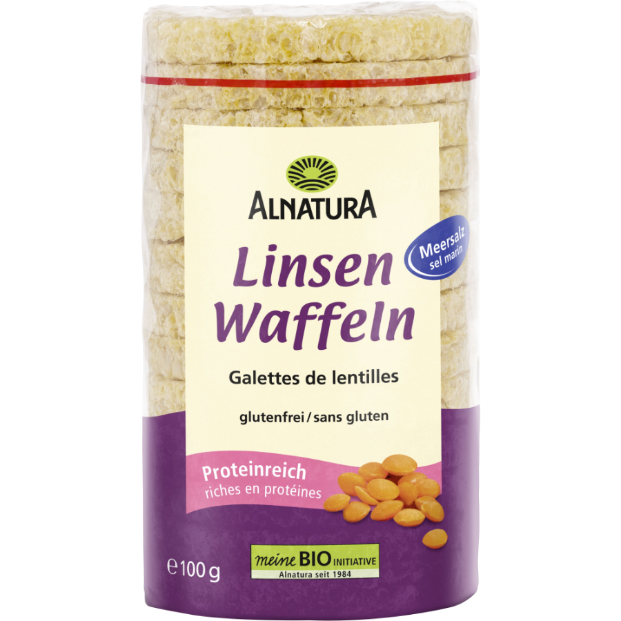 Bio Linsenwaffeln