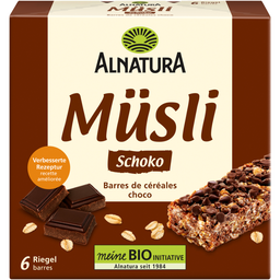 Bio Müsliriegel Schoko, 6 Stück