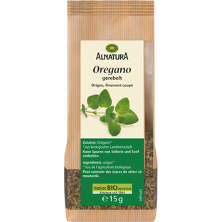 Bio Oregano gerebelt