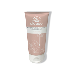 Crème Réparatrice 75% Aloe Vera Bio