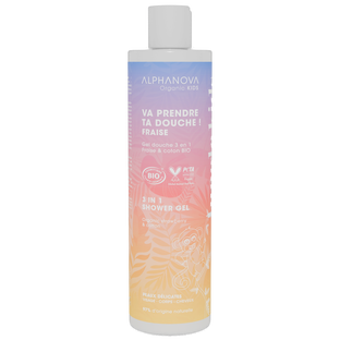 Gel douche enfant fraise
