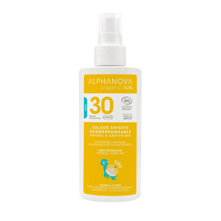 Spray solaire enfants SPF30 certifié bio