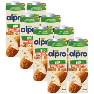 Bio Mandeldrink zuckerfrei, Karton 8 Stk.