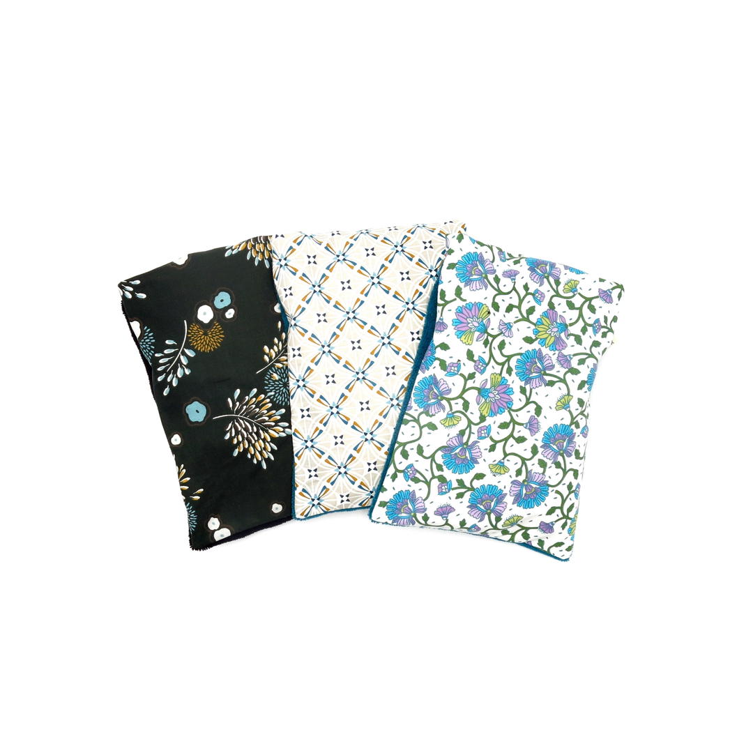 Bouillotte noyaux de cerises - motif aléatoire