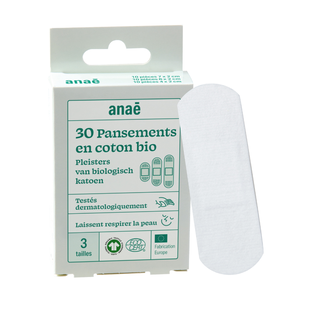 Pansements en Coton Bio x 30