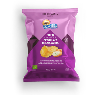 Chips Saveur Crème Oignon Sans Lactose Bio