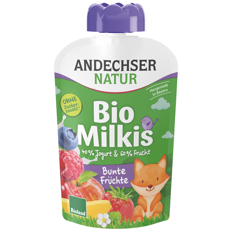 Bio Quetschie Bunte Früchte