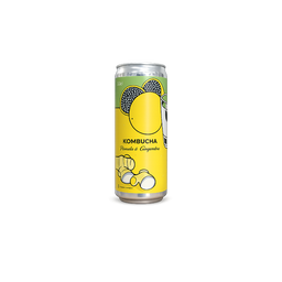 Kombucha pomelo et gingembre canette bio