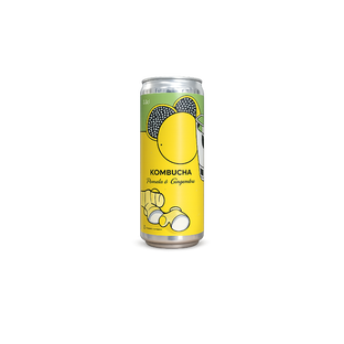 Kombucha pomelo et gingembre canette bio