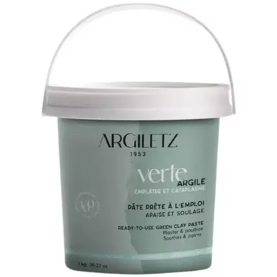 Pot d'argile verte prête à l'emploi 1 kg