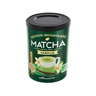 Matcha vanille latte bio
