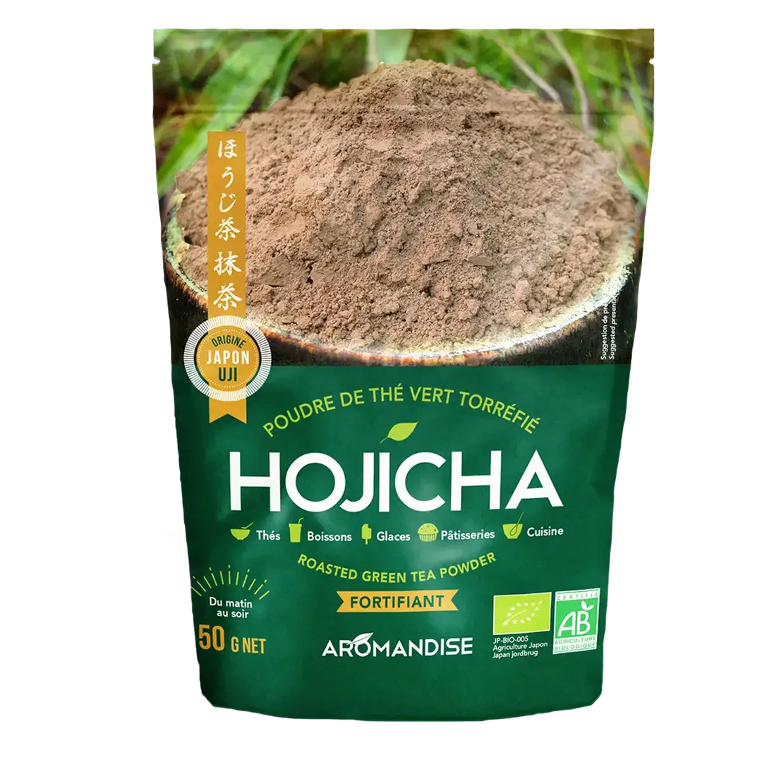 Poudre de hojicha bio