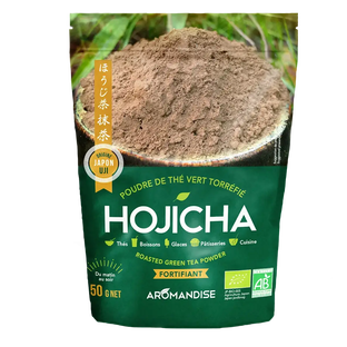 Poudre de hojicha bio