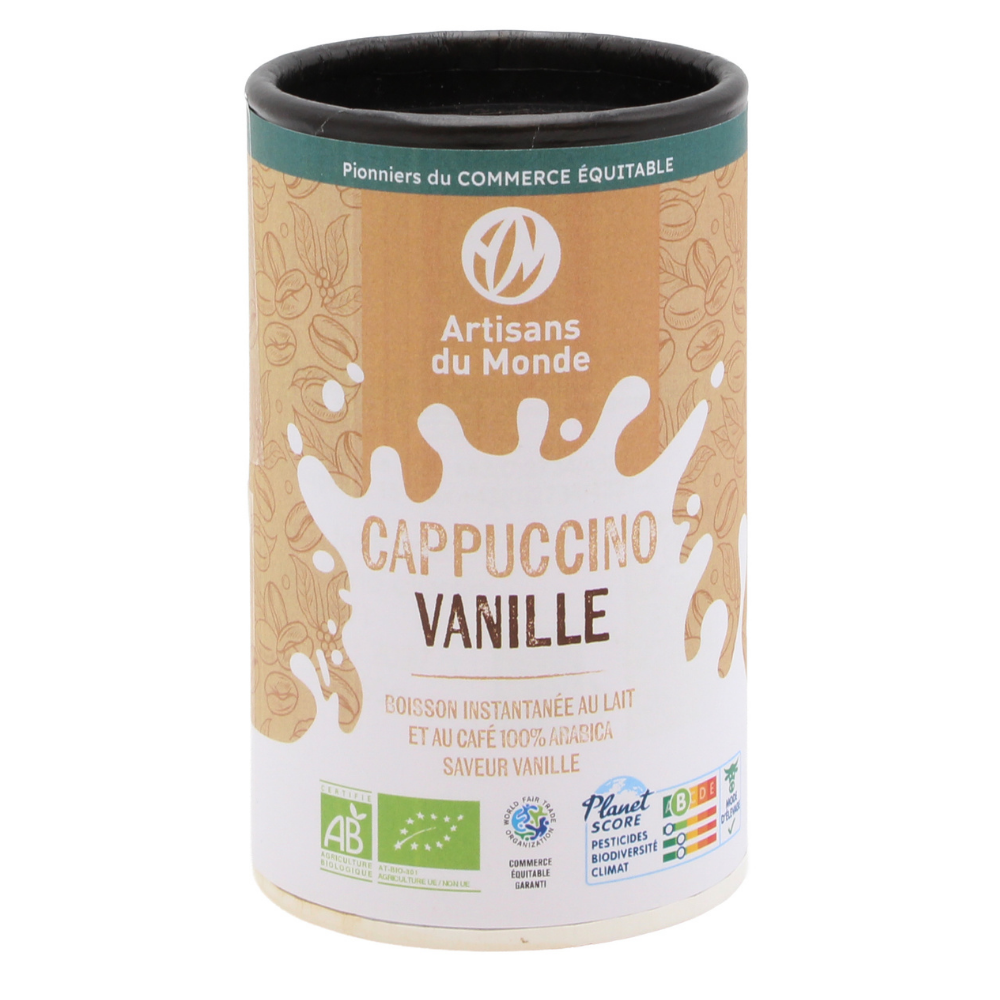 Cappuccino vanille instantané bio