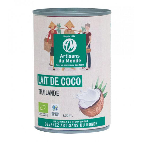 Lait de coco - bio et equitable