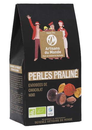 Perles praline bio