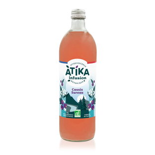 Infusion cassis sureau pétillante bio