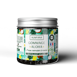 Gommage visage exfoliant bio