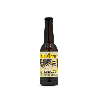 Bière blonde d'inspiration asiatique bio