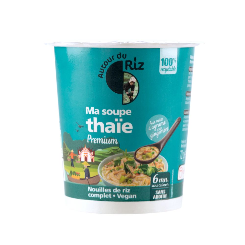 Cup soupe thai bio