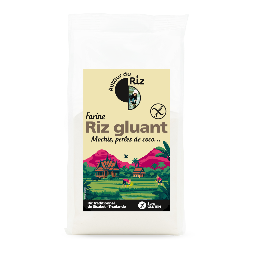 Farine de riz gluant bio
