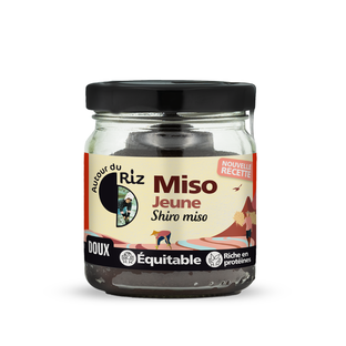Miso blanc jeune shiro miso bio et equitable