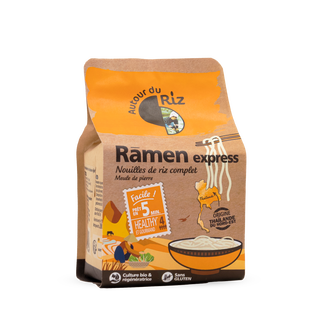 Ramen - Nouilles de riz complet bio