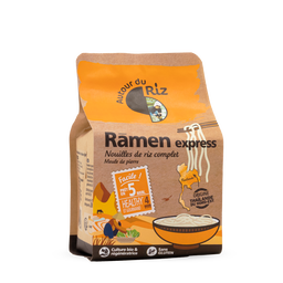 Ramen - Nouilles de riz complet bio