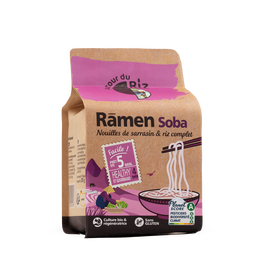 Ramen soba - Nouilles de sarrasin & riz complet bio