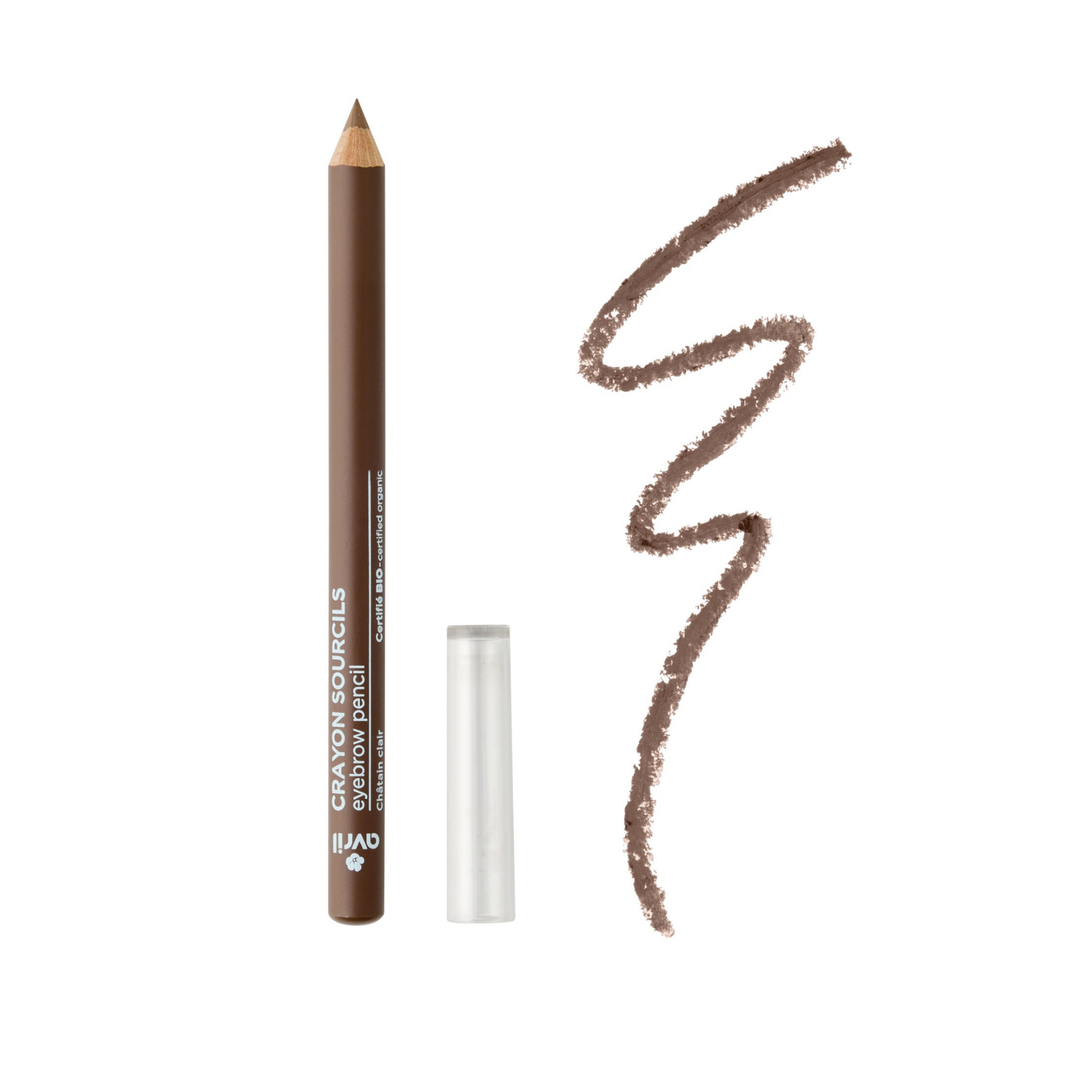 Crayon sourcils châtain clair Cosmos Organic Ecocert